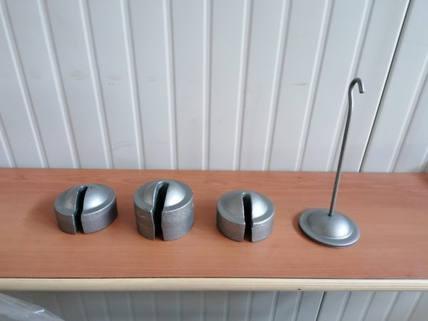 Pesi e portapesi per macchina a mano Coppo