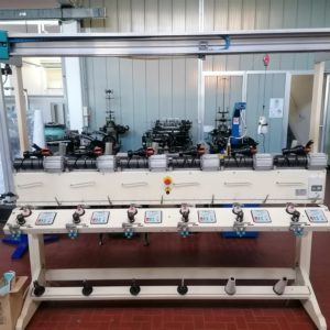 Roccatrice ripassatrice Simet 6 teste con dispositivo annodatore