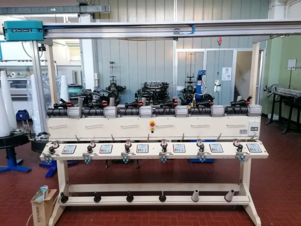 Roccatrice ripassatrice Simet 6 teste con dispositivo annodatore