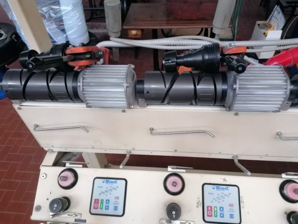 Roccatrice ripassatrice Simet 6 teste con dispositivo annodatore