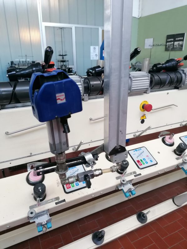 Roccatrice ripassatrice Simet 6 teste con dispositivo annodatore